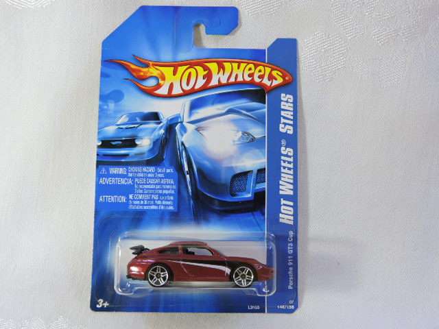 Hot Wheels PORSCHE 911 GT3 Cup ( Red ) Long Card