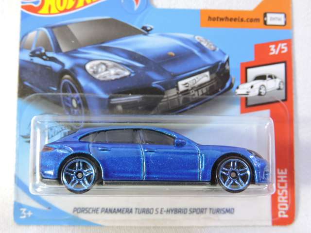 Hot Wheels PORSCHE PANAMERA TURBO S E-HYBRID SPORT TURISMO ( Blue )