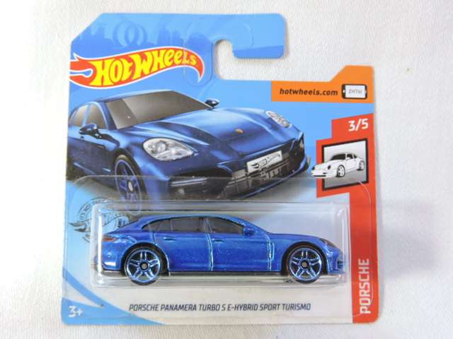 Hot Wheels PORSCHE PANAMERA TURBO S E-HYBRID SPORT TURISMO ( Blue )