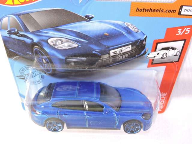 Hot Wheels PORSCHE PANAMERA TURBO S E-HYBRID SPORT TURISMO ( Blue )