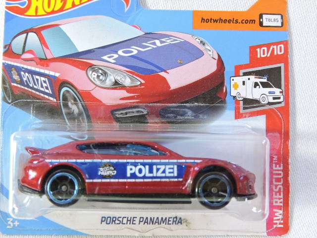 Hot Wheels PORSCHE PANAMERA ( Red Polizei )