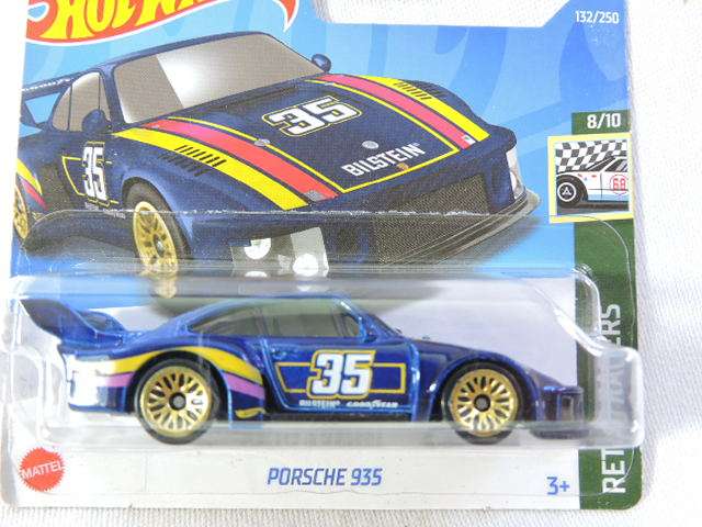 Hot Wheels PORSCHE 935 ( Blue #35 ) Bilstein