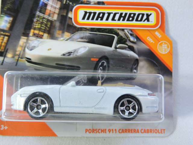 Matchbox PORSCHE 911 Carrera Cabriolet ( White ) Like Hot Wheels