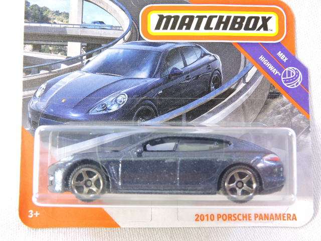 Matchbox PORSCHE Panamera ( Gun Metal Black) Like Hot Wheels