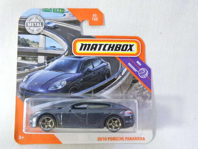 Matchbox PORSCHE Panamera ( Gun Metal Black) Like Hot Wheels