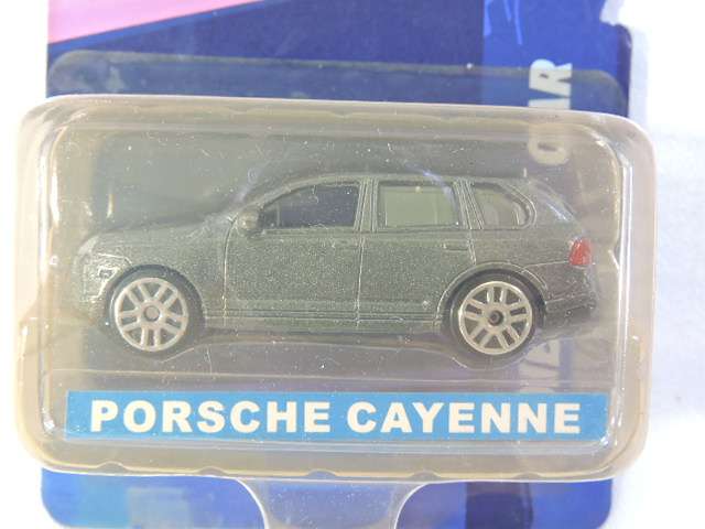 Adventure Wheels PORSCHE Cayenne ( Dark Silver/Grey )  Like Hot Wheels