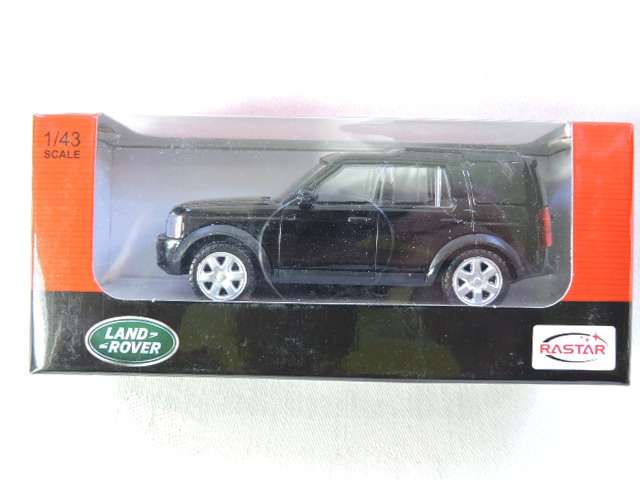 LAND ROVER DISCOVERY 3  Mint in Box ( Black )  RASTAR 1/43 Scale