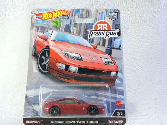 Hot Wheels NISSAN 300 ZX Twin Turbo ( Red  ) Premium Car Culture Ronin Run Like DATSUN