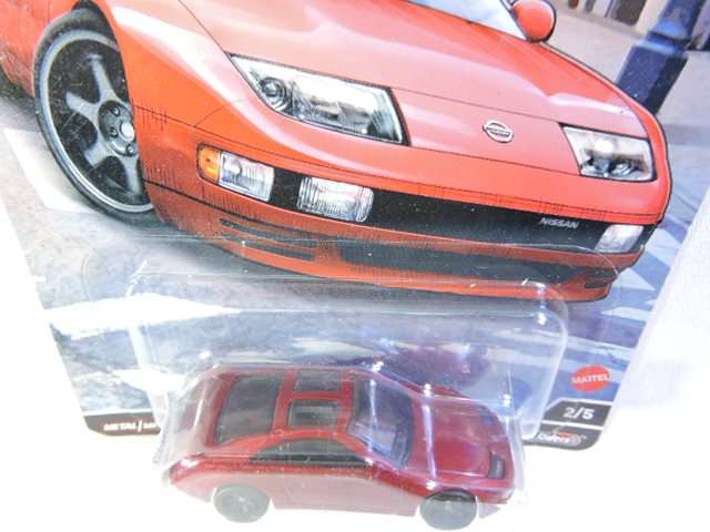 Hot Wheels NISSAN 300 ZX Twin Turbo ( Red  ) Premium Car Culture Ronin Run Like DATSUN