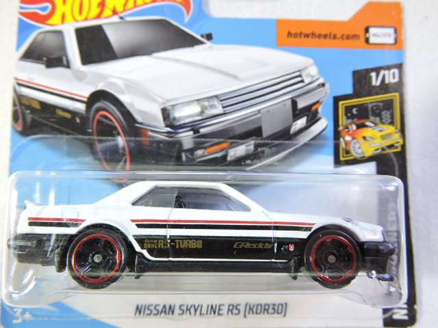 Hot Wheels NISSAN SKYLINE RS [KDR30] ( White/Black ) Like Datsun