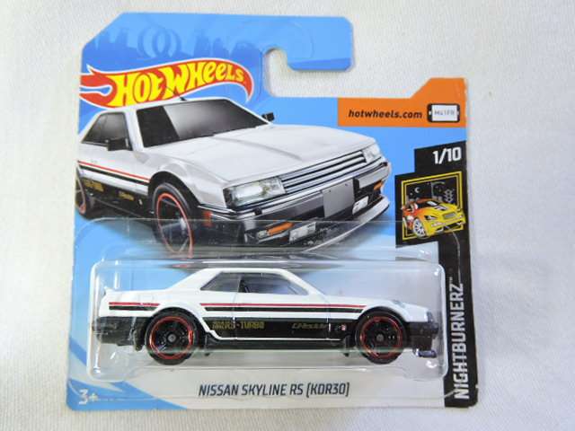 Hot Wheels NISSAN SKYLINE RS [KDR30] ( White/Black ) Like Datsun