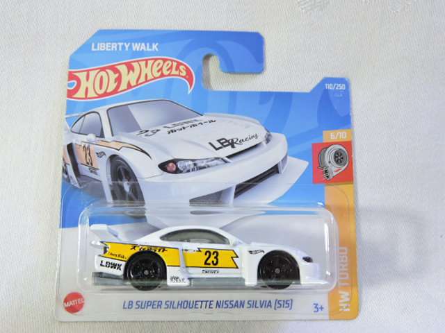 Hot Wheels NISSAN SILVIA [S15] LB SUPER SILHOUETTE ( White #23 ) Like Datsun
