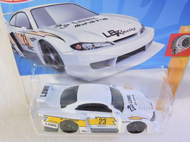 Hot Wheels NISSAN SILVIA [S15] LB SUPER SILHOUETTE ( White #23 ) Like Datsun
