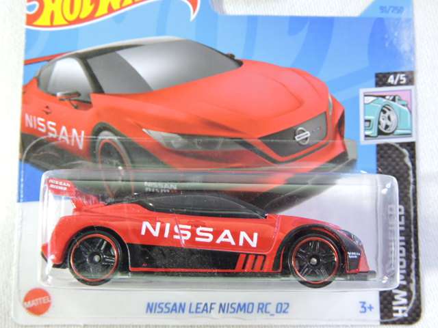 Hot Wheels NISSAN LEAF NISMO RC_02 ( Red ) Like Datsun