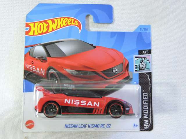 Hot Wheels NISSAN LEAF NISMO RC_02 ( Red ) Like Datsun