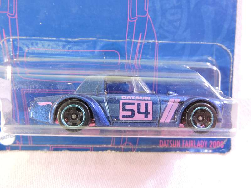 Hot Wheels DATSUN Fairlady Z ( Blue/purple #54 ) Like NISSAN  Long Card