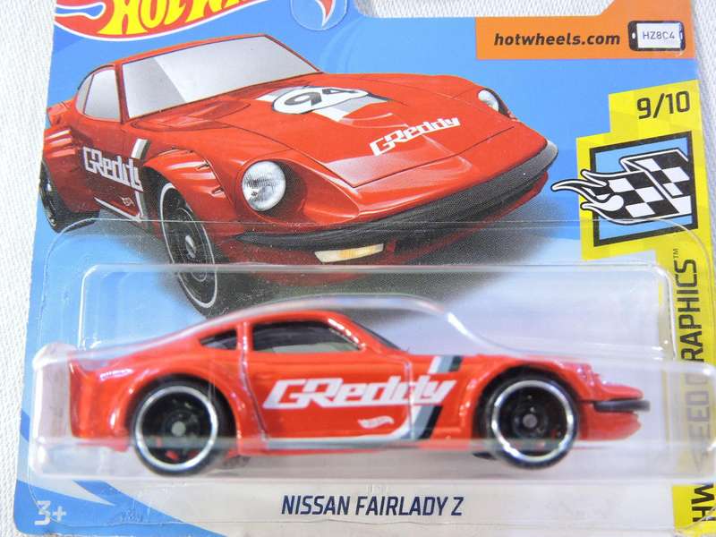 Hot Wheels NISSAN FAIRLADY Z ( G REDDY Red ) Like Datsun