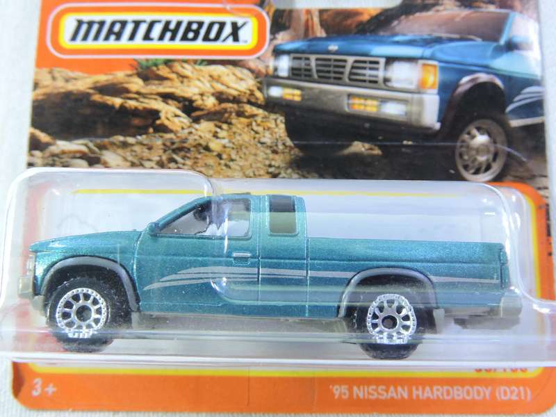 Matchbox NISSAN Hardbody Truck Bakkie ( Green  ) Like Datsun  Like Hot Wheels