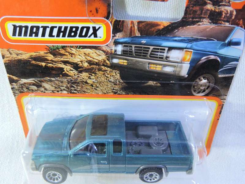 Matchbox NISSAN Hardbody Truck Bakkie ( Green  ) Like Datsun  Like Hot Wheels