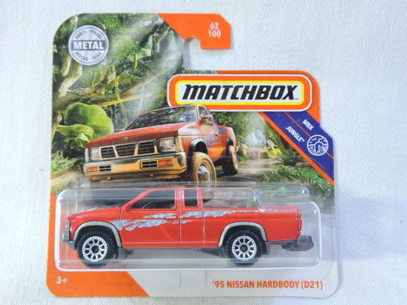 Matchbox NISSAN Hardbody Truck Bakkie ( Red  ) Like Datsun  Like Hot Wheels