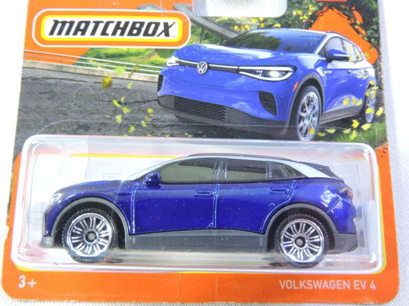 Matchbox VW VOLKSWAGEN BEETLE EV4 ( Blue ) Like Hot Wheels