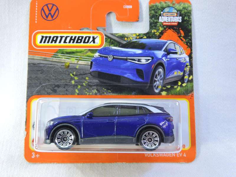 Matchbox VW VOLKSWAGEN BEETLE EV4 ( Blue ) Like Hot Wheels