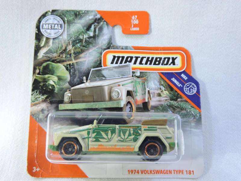 Matchbox VW VOLKSWAGEN Type 181 ( Green ) Like Hot Wheels
