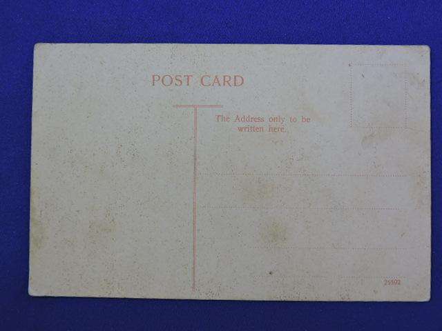 Numismatic bank note POST CARD of South African currency.