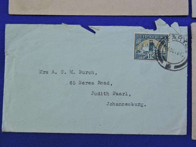 Postal history Stamped envelopes x4
