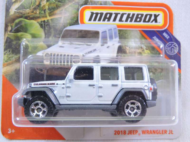Matchbox JEEP Wrangler Rubicon ( White ) 64/100   Like Hot Wheels