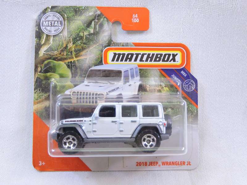 Matchbox JEEP Wrangler Rubicon ( White ) 64/100   Like Hot Wheels