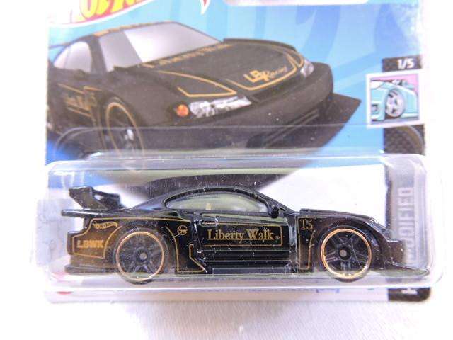 Hot Wheels NISSAN Silvia Super Silhouette S15 ( Black LIBERTY WALK ) Like Datsun