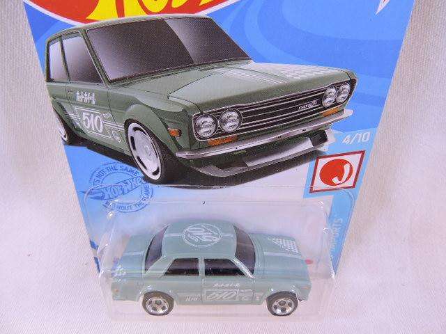 Hot Wheels DATSUN 520 ( Teal Green ) Long card  Like NISSAN
