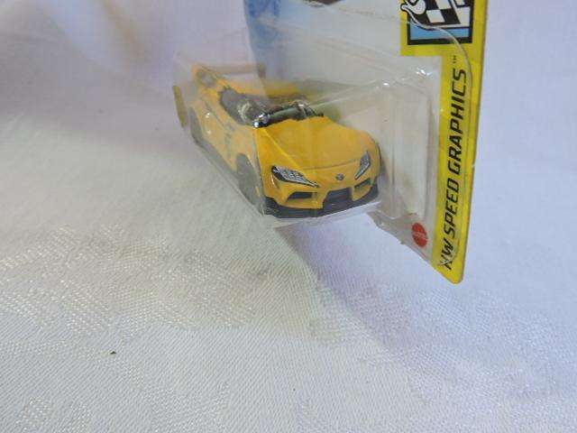 Hot Wheels TOYOTA GR Supra ( Yellow ) Long card