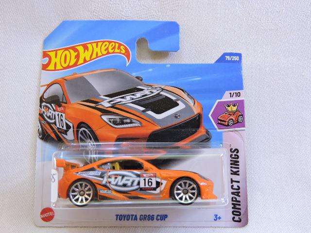 Hot Wheels TOYOTA GR86 CUP ( Orange #16 )