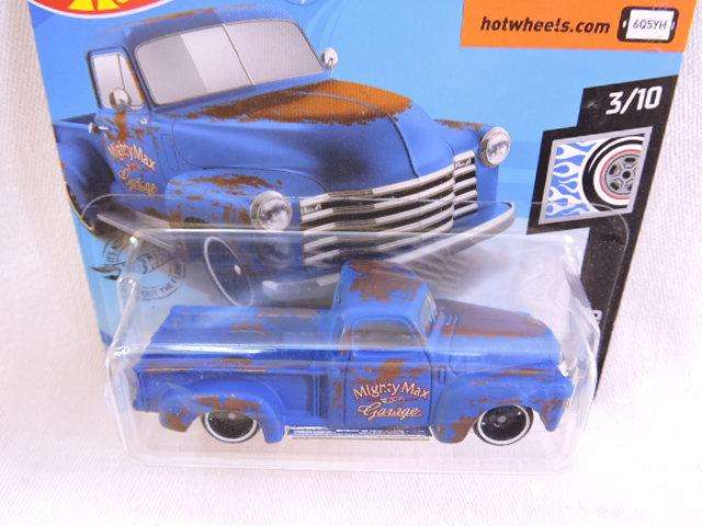 Hot wheels Chevy Chevrolet Pick up Bakkie ( Blue Mighty Max )