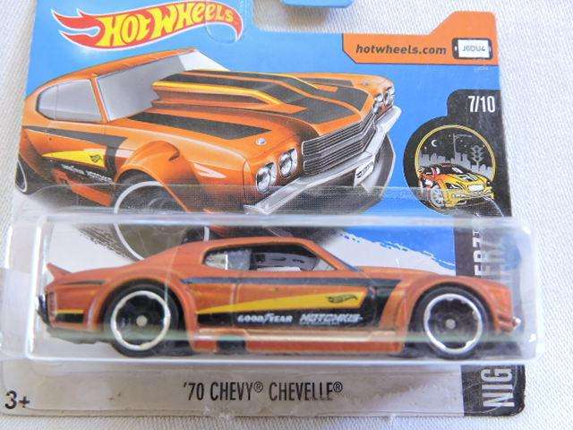 Hot wheels Chevy Chevrolet Chevelle  ( Bronze )