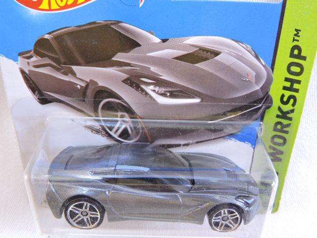 Hot wheels Chevy Chevrolet Corvette Stingray ( Silver )