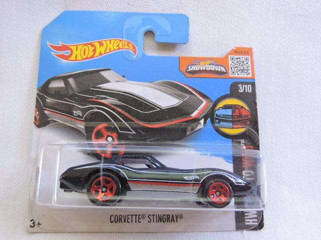 Hot wheels Chevy Chevrolet Corvette Stingray ( Black )