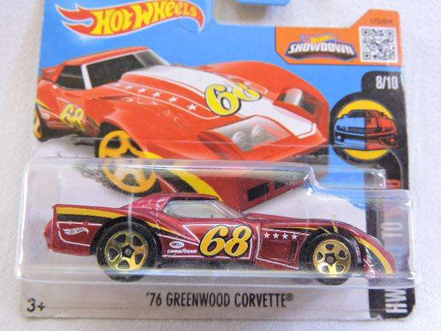 Hot wheels Chevy Chevrolet Greenwood Corvette ( Red #68 )