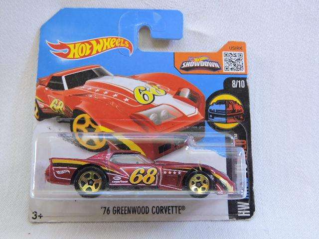 Hot wheels Chevy Chevrolet Greenwood Corvette ( Red #68 )