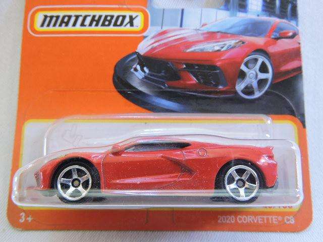 Matchbox Chevy Chevrolet Corvette C8 ( Red ) Like Hot Wheels