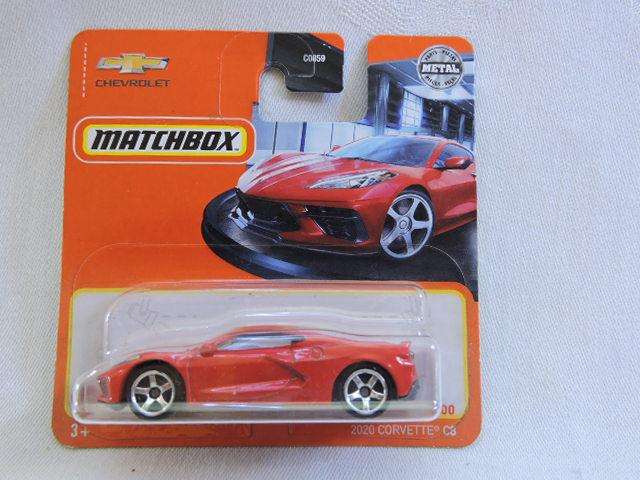 Matchbox Chevy Chevrolet Corvette C8 ( Red ) Like Hot Wheels