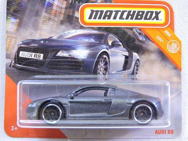 Matchbox AUDI R8 ( Silver/Grey ) Like Hot Wheels