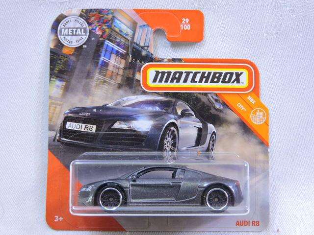 Matchbox AUDI R8 ( Silver/Grey ) Like Hot Wheels