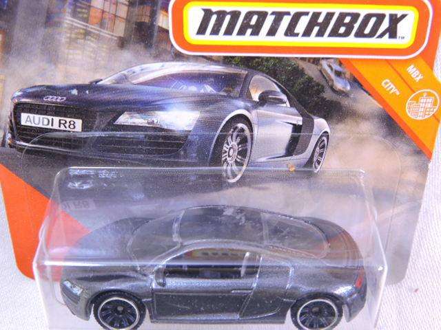 Matchbox AUDI R8 ( Silver/Grey ) Like Hot Wheels