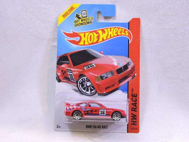Hot wheels BMW M3 E36 Dolphin shape ( Red #36 )  Long Card