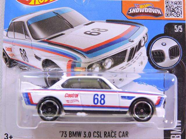 Hot wheels BMW 3.0 CSL Race Car ( White #68 )