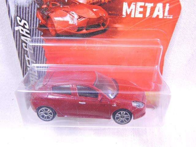 Majorette Alfa Romeo Giulietta  ( Red with Chrome door handles )  Like Hot Wheels