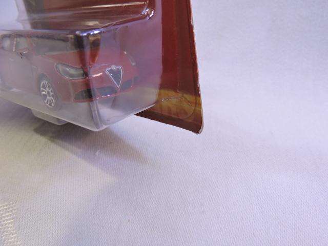Majorette Alfa Romeo Giulietta  ( Red with Chrome door handles )  Like Hot Wheels